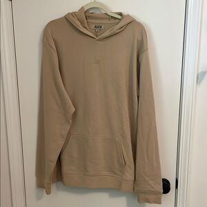 Ruxen Tan Hoodie Sweater with Long Sleeves NWT
